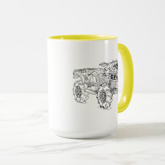 CanAm Outlander XMR 2013 Tasse (VorderseiteRechts)