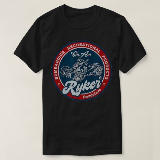 CanAm Ryker Retro T-Shirt (Design vorne)