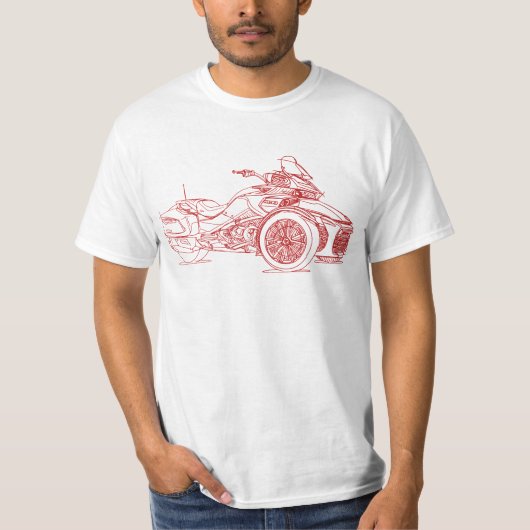 CanAm Spyder F3Limited 2016 T-Shirt (Vorderseite)