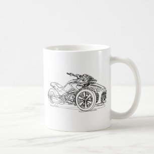 CanAm Spyder F3S 2017 Kaffeetasse