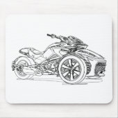 CanAm Spyder F3S 2017 Mousepad (Vorne)