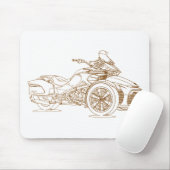 CanAm Spyder F3T 2016 Mousepad (Mit Mouse)