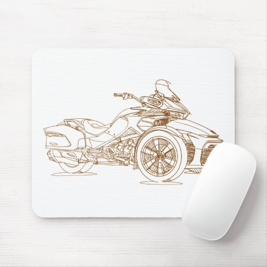 CanAm Spyder F3T 2016 Mousepad (Mit Mouse)