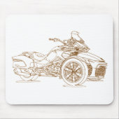 CanAm Spyder F3T 2016 Mousepad (Vorne)