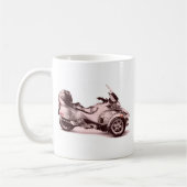 CanAm Spyder Funktelegrafie 2010 geknackt Kaffeetasse (Links)