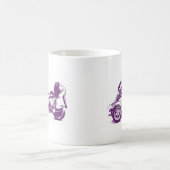 CanAm Spyder Funktelegrafie 2010 gestreift Kaffeetasse (Mittel)