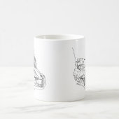 CanAm Spyder Funktelegrafie 2014 Verwandlungstasse (Mittel)