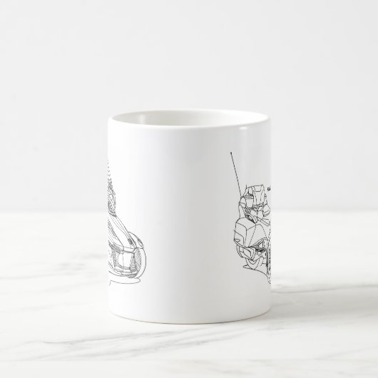 CanAm Spyder Funktelegrafie 2014 Verwandlungstasse (Mittel)