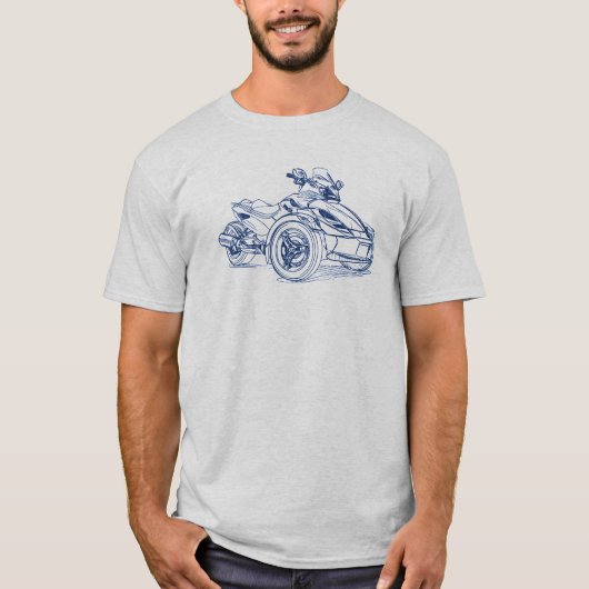 CanAm Spyder RS 2010 T-Shirt (Vorderseite)