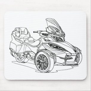 CanAm Spyder RTS 2013 Mousepad