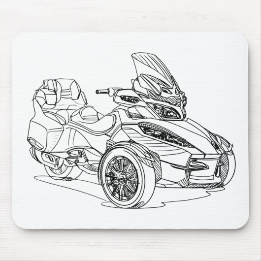 CanAm Spyder RTS 2013 Mousepad (Vorne)