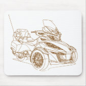 CanAm Spyder RTS 2014 Mousepad (Vorne)