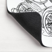CanAm Spyder ST 2013 Mousepad (Ecke)