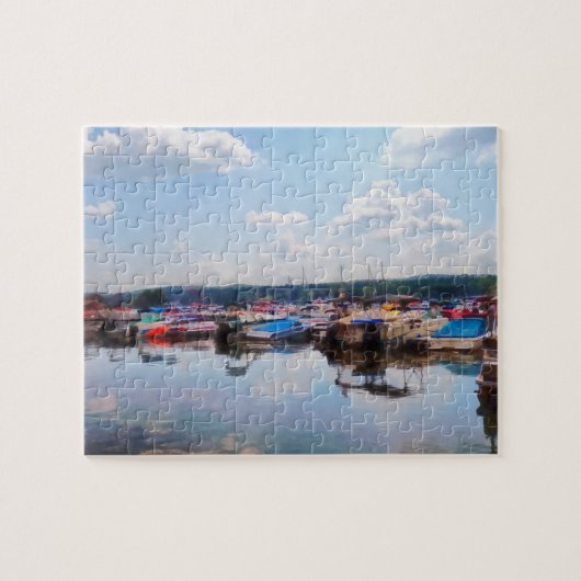 Canandaigua City Pier Puzzle (Horizontal)