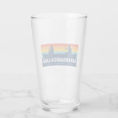 Canandaigua Lake New York Canoe Glas (Rückseite)