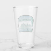 Canandaigua Lake New York Deer Glas (Rückseite)