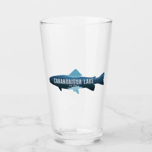 Canandaigua Lake New York Fish Glas