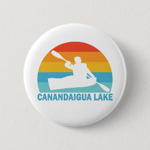 Canandaigua Lake New York Kayak Button