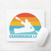 Canandaigua Lake New York Kayak Mousepad (Mit Mouse)