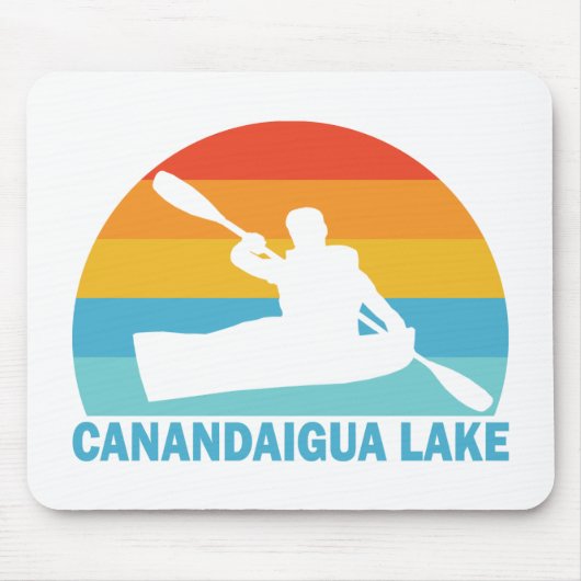 Canandaigua Lake New York Kayak Mousepad (Vorne)