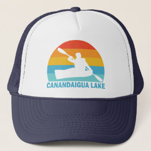Canandaigua Lake New York Kayak Truckerkappe