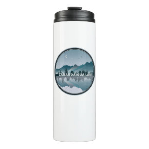 Canandaigua New Yorker Spiegelbild Thermosbecher