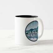 Canandaigua New Yorker Spiegelbild Zweifarbige Tasse (VorderseiteRechts)