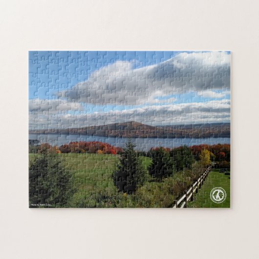 Canandaigua-See im Herbst Puzzle (Horizontal)