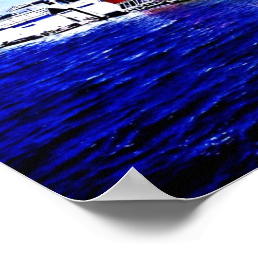 Canandaigua-See Poster (Ecke)