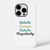 Canapé Exhale Negativity Phone Case (Rückseite)