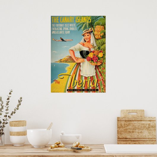 CANARIAS POSTER (Küche)