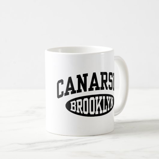 Canarsie Brooklyn Kaffeetasse (VorderseiteRechts)