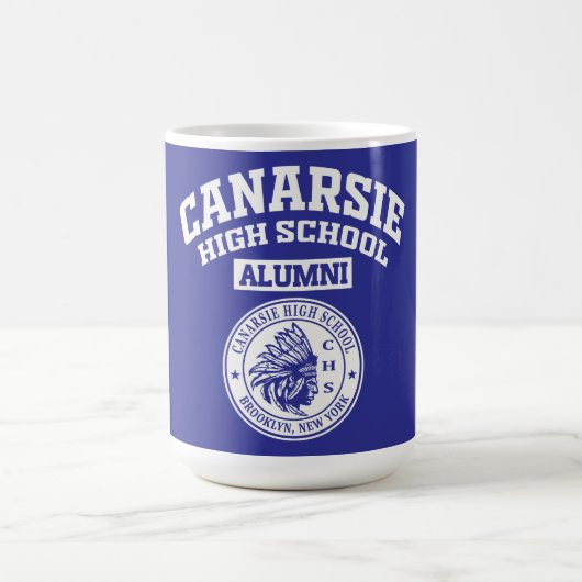 Canarsie High School NY Alumni-Tasse Kaffeetasse (Mittel)