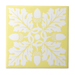 Canary Acorn und Leaf Tile Design Fliese