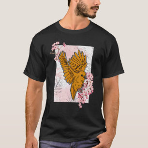 Canary Bird Biologin Songbird Canaries Ornitholog T-Shirt