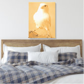 Canary Bird-Leinwand Leinwanddruck (Insitu (Schlafzimmer))