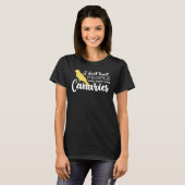 Canary Funny Canary Birds T-Shirt (Vorne ganz)