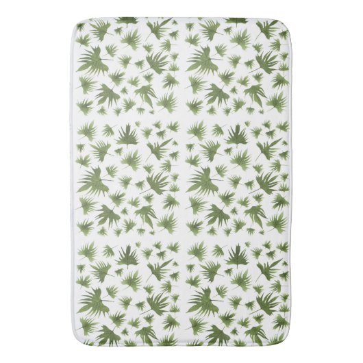 Canary Vine Blätter Bath Mat Badematte (Vorderseite Vertikal)