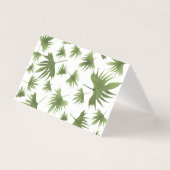 Canary Vine Blätter Card (Vorderseite)