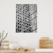 Canary Wharf London Abstrakt Poster (Küche)