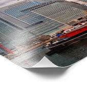 Canary Wharf London Docklands England Fotodruck (Ecke)