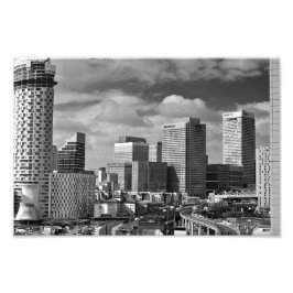 Canary Wharf London Docklands England Fotodruck