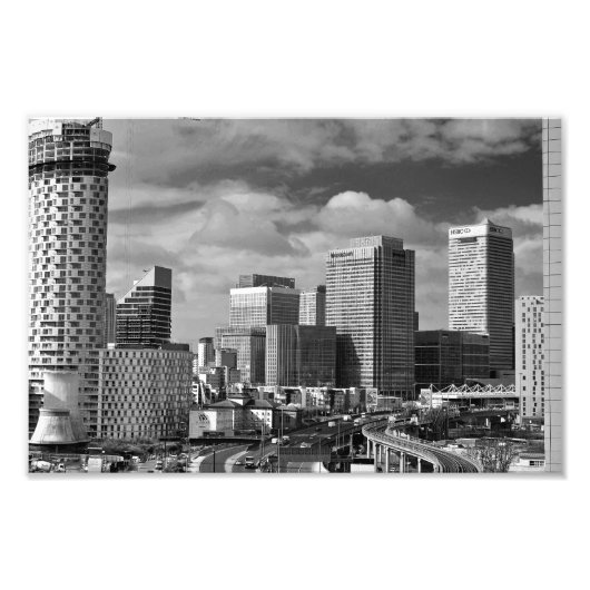 Canary Wharf London Docklands England Fotodruck (Vorne)