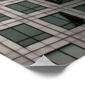 Canary Wharf, London Poster (Ecke)