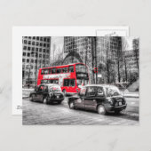 Canary Wharf London Postkarte (Vorne/Hinten)