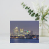 Canary Wharf Postkarte (Stehend Vorderseite)