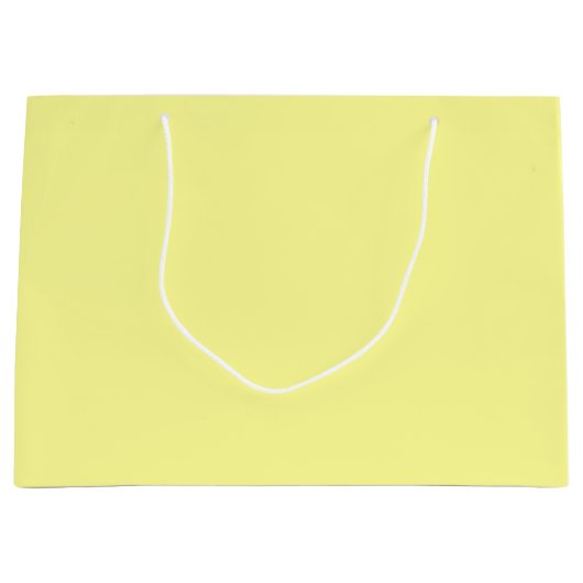 Canary Yellow Große Geschenktüte (Vorderseite)