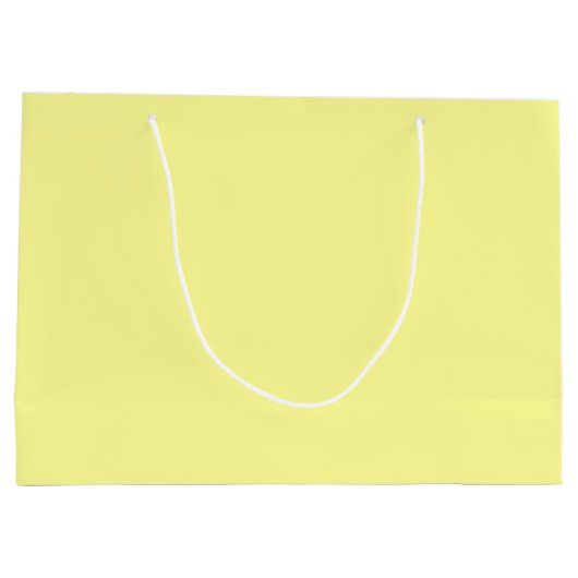 Canary Yellow Große Geschenktüte (Rückseite)