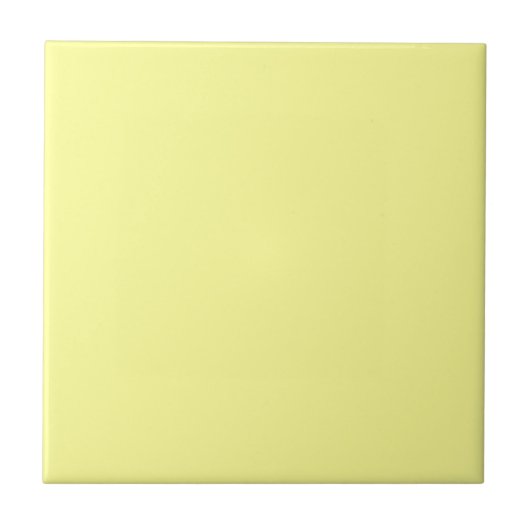 Canary Yellow Keramik Tile Fliese (Vorderseite)