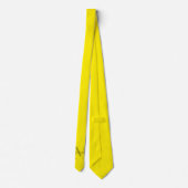 Canary Yellow Neck Tie Krawatte (Rückseite)